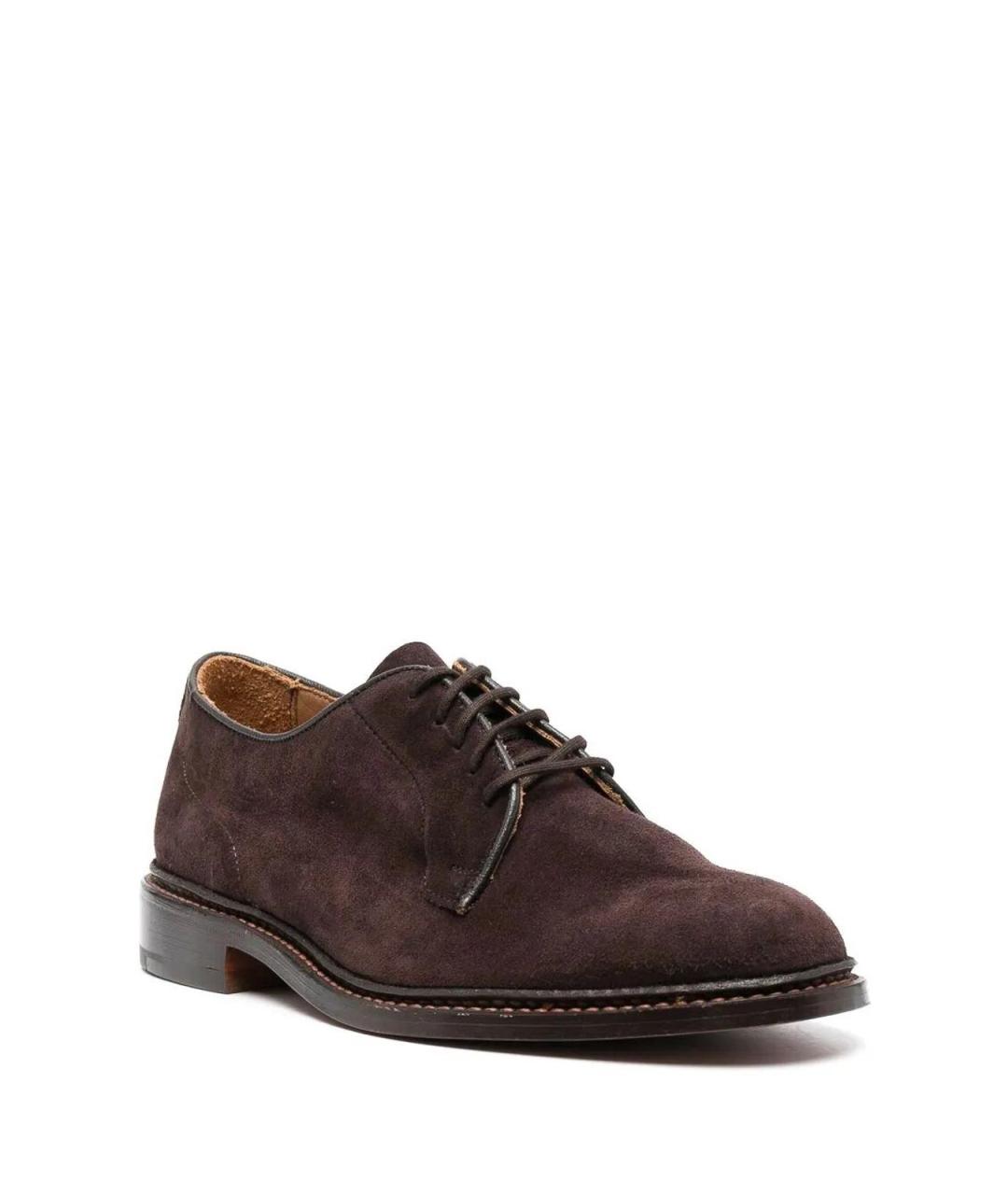 TRICKER'S Коричневые кожаные туфли, фото 4