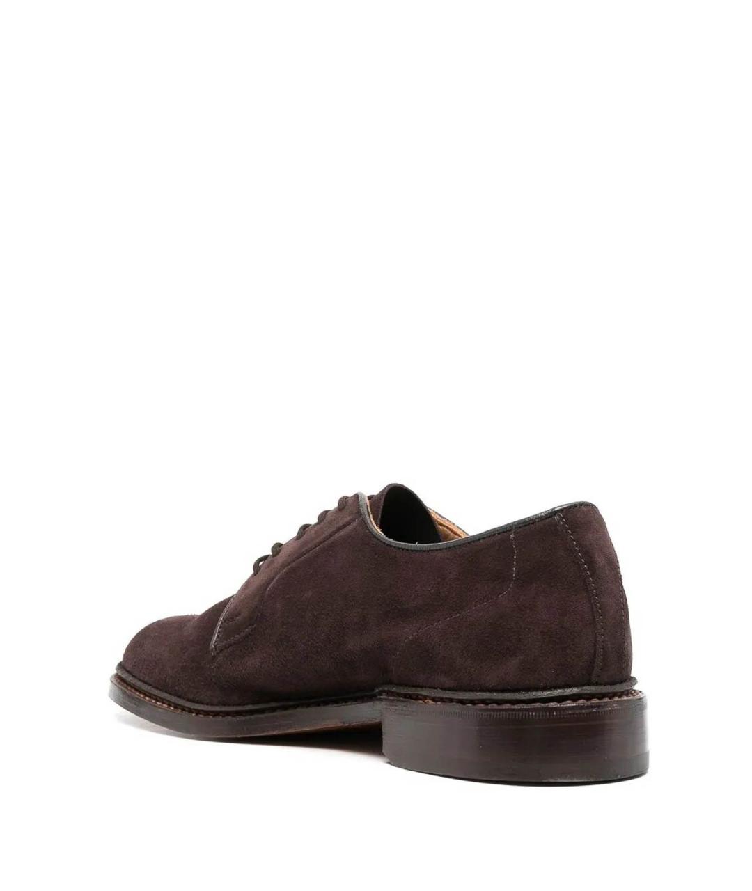 TRICKER'S Коричневые кожаные туфли, фото 2