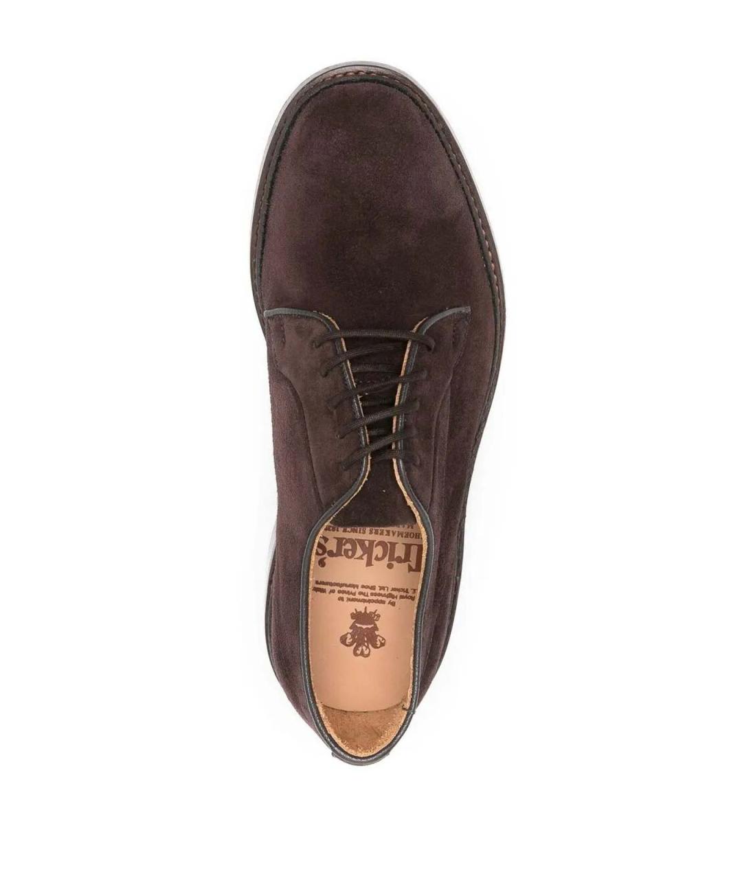 TRICKER'S Коричневые кожаные туфли, фото 3