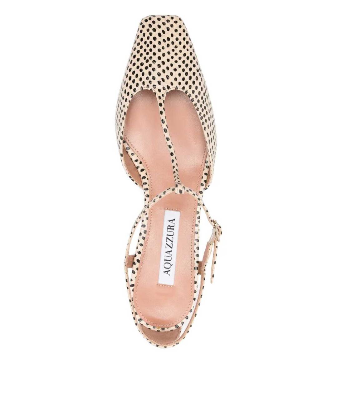 AQUAZZURA Мульти кожаные туфли, фото 2
