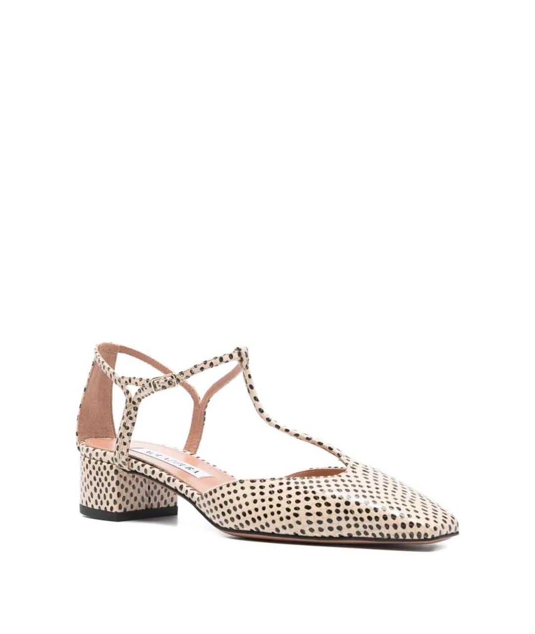 AQUAZZURA Мульти кожаные туфли, фото 3
