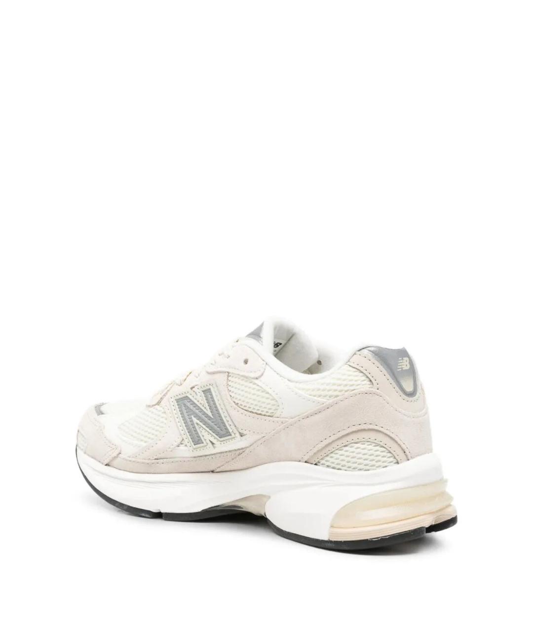 NEW BALANCE Серые замшевые низкие кроссовки / кеды, фото 2