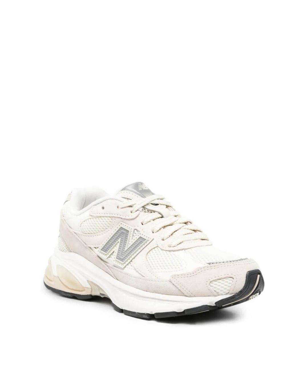 NEW BALANCE Серые замшевые низкие кроссовки / кеды, фото 3