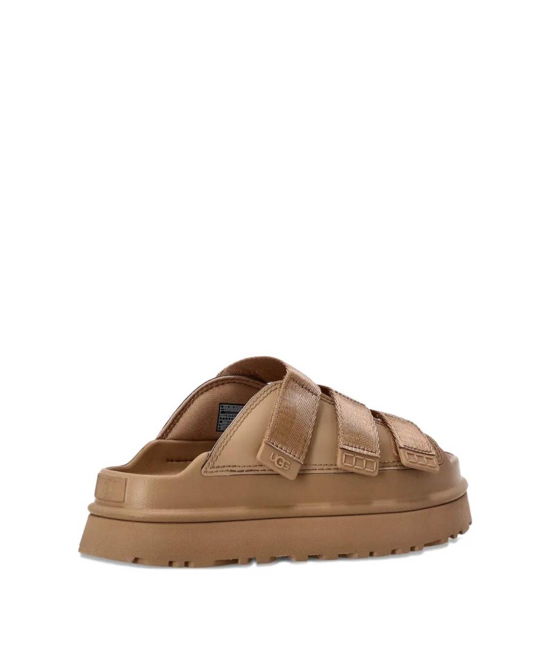 UGG Коричневые замшевые сабо, фото 4