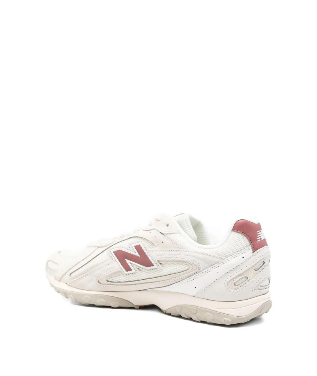 NEW BALANCE Белые замшевые низкие кроссовки / кеды, фото 2