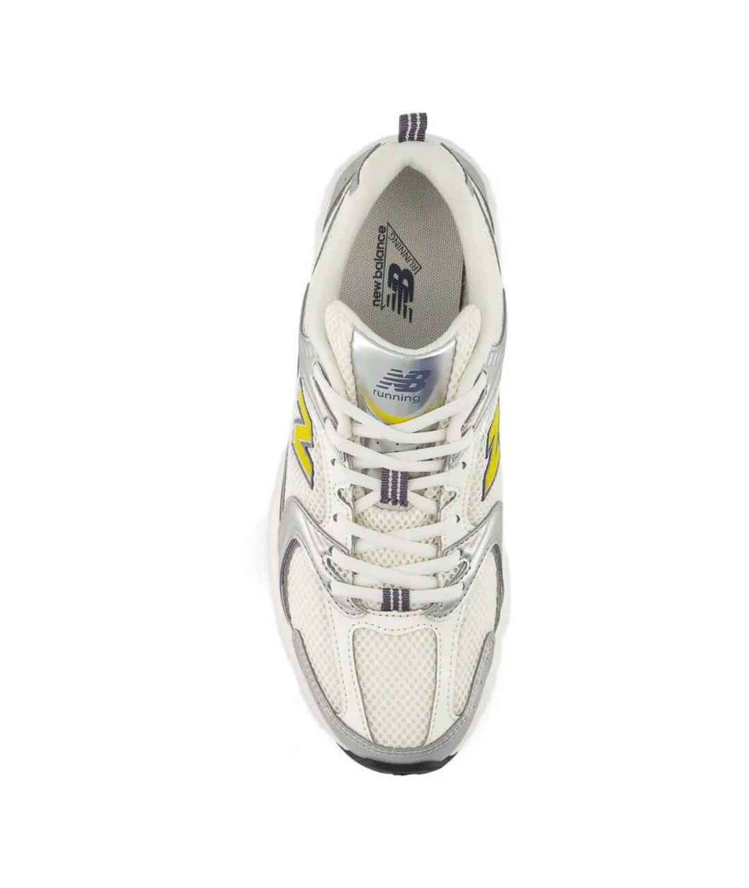 NEW BALANCE Серые низкие кроссовки / кеды, фото 3