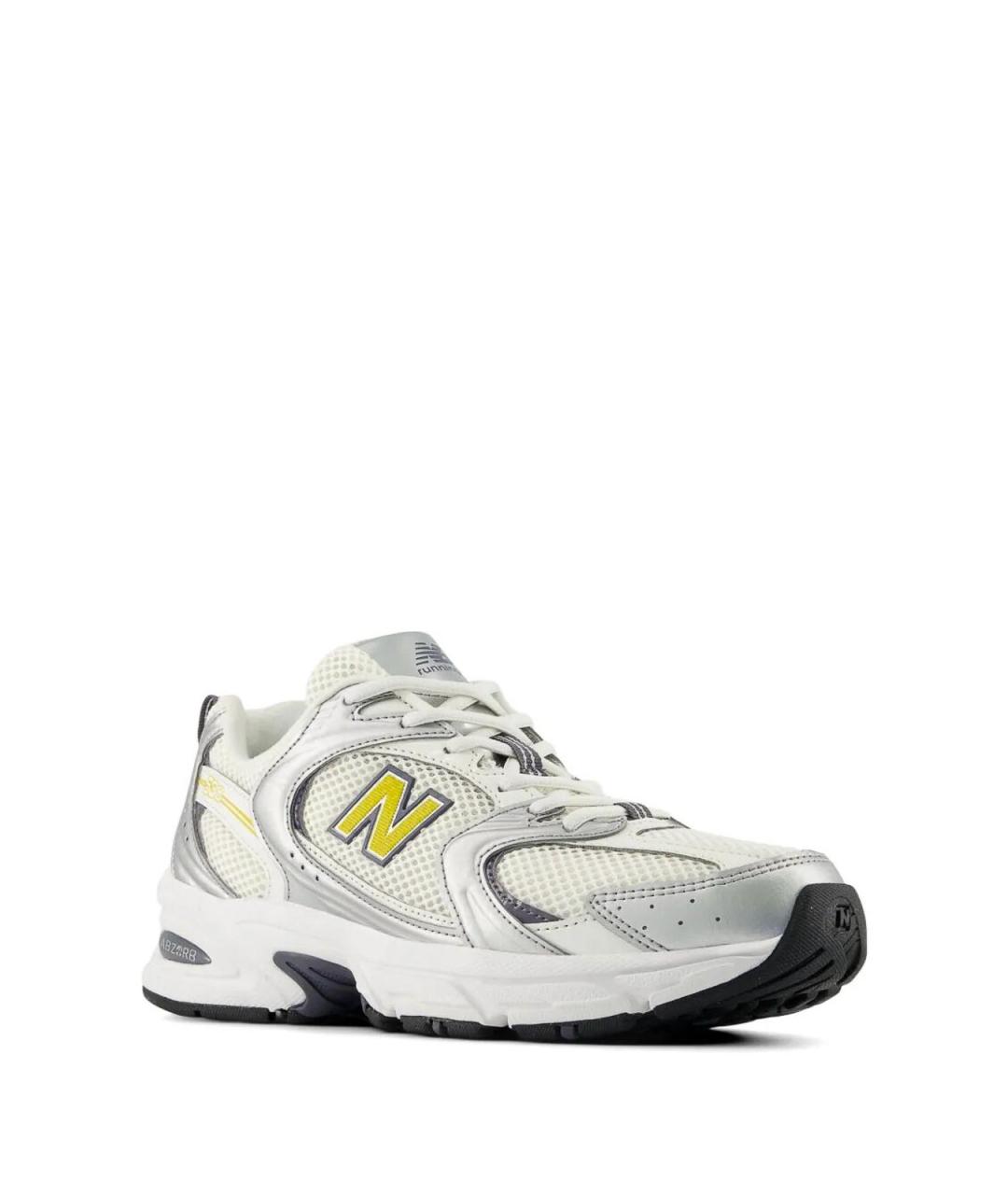 NEW BALANCE Серые низкие кроссовки / кеды, фото 4