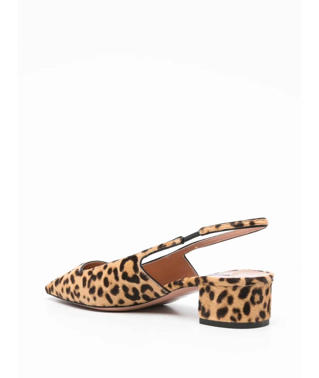 AQUAZZURA Мульти кожаные туфли, фото 4