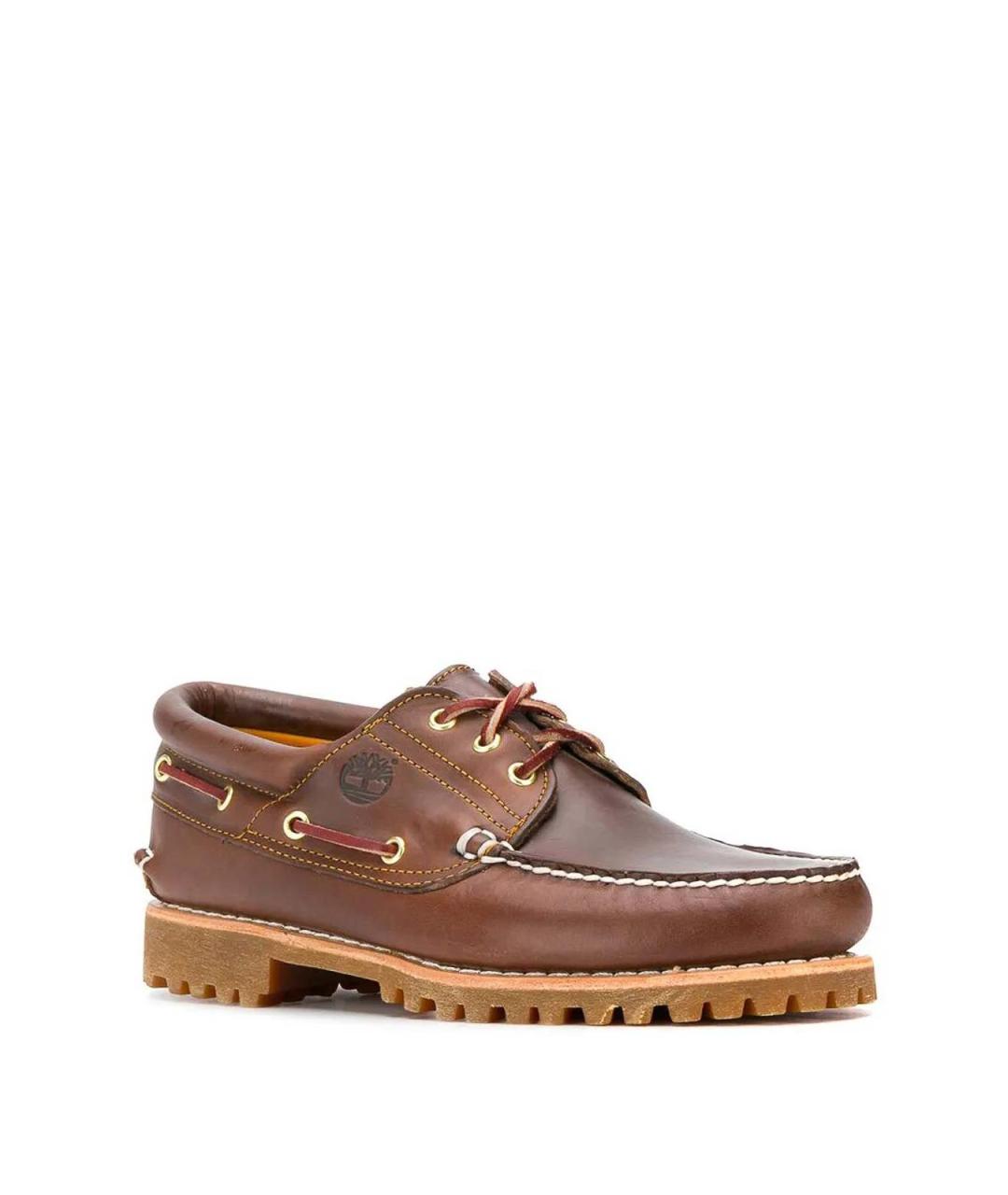 TIMBERLAND Коричневые кожаные лоферы, фото 2