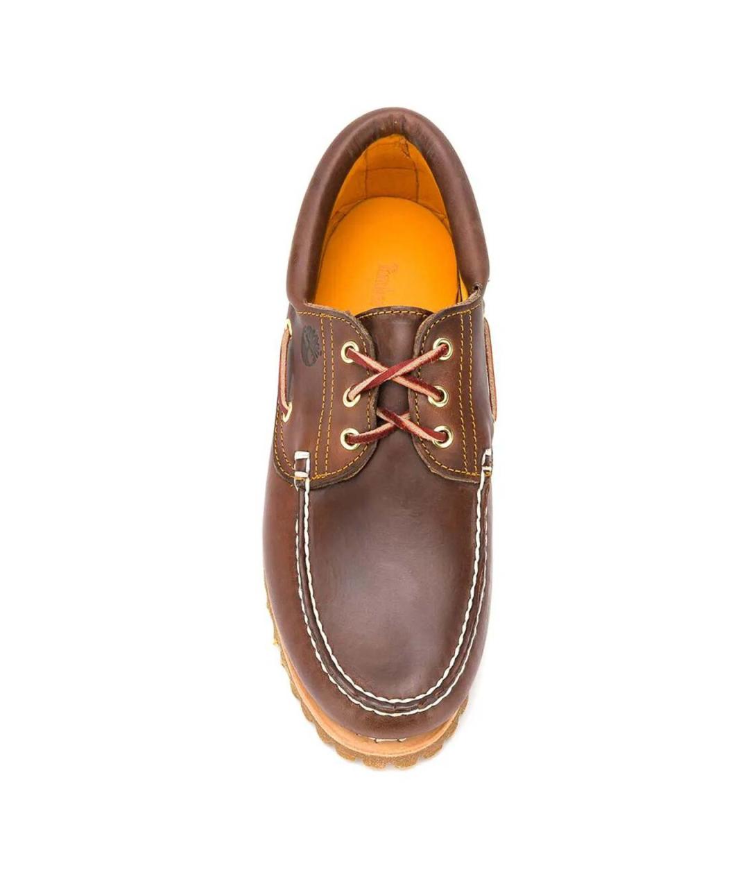 TIMBERLAND Коричневые кожаные лоферы, фото 4
