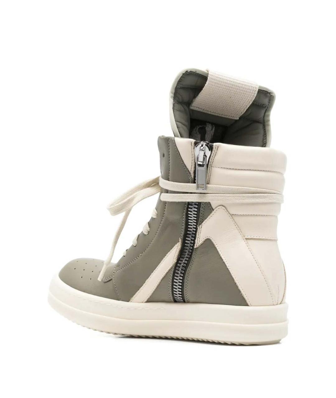 RICK OWENS Мульти кожаные кроссовки, фото 2