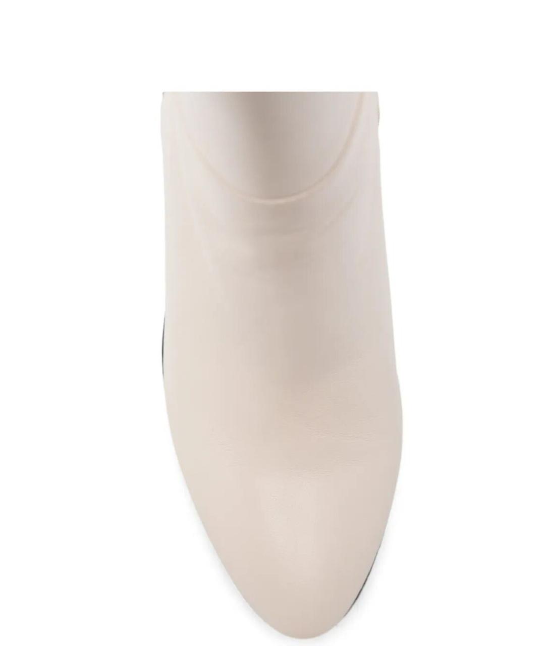 STUART WEITZMAN Розовые кожаные сапоги, фото 2