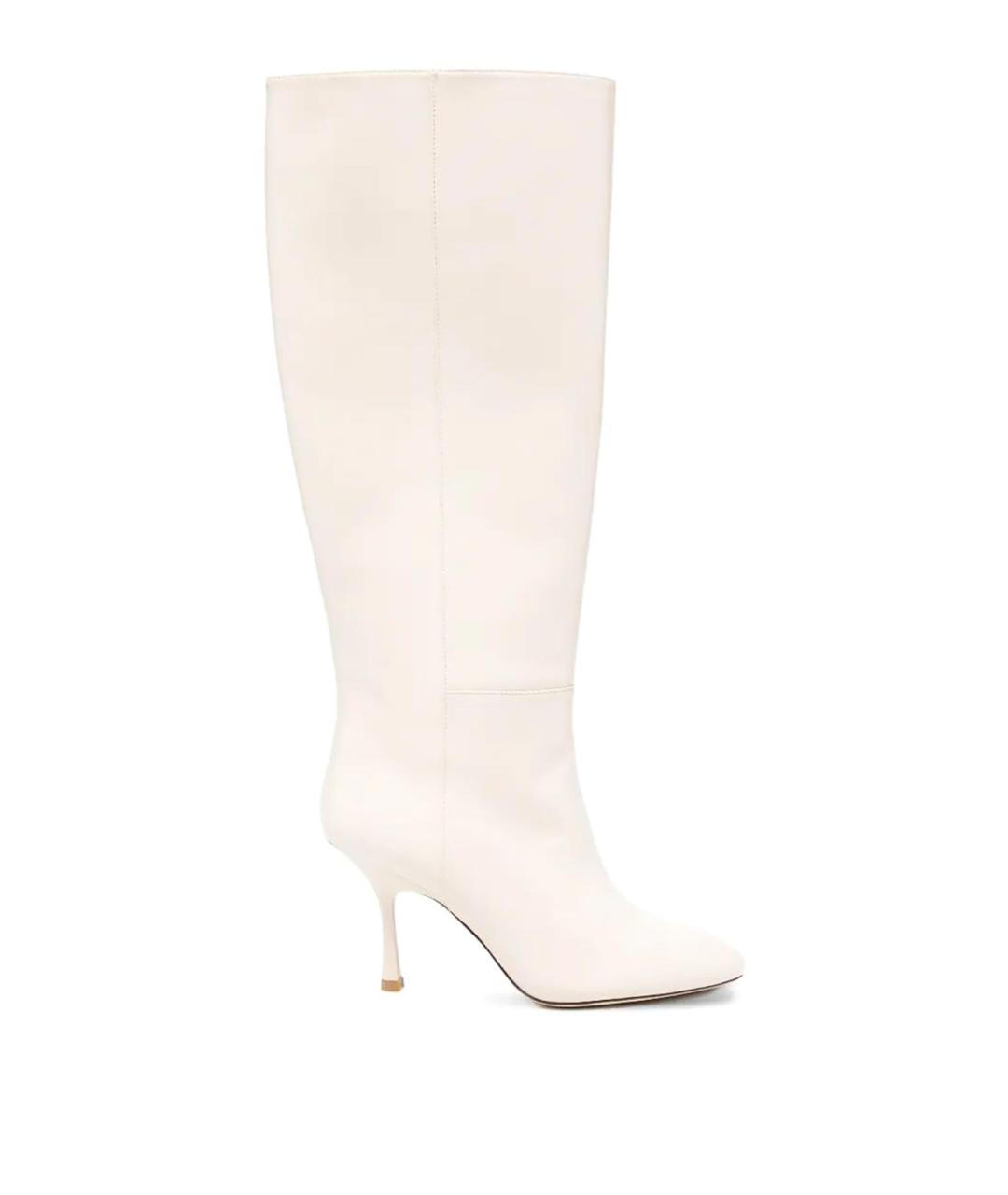 STUART WEITZMAN Розовые кожаные сапоги, фото 1