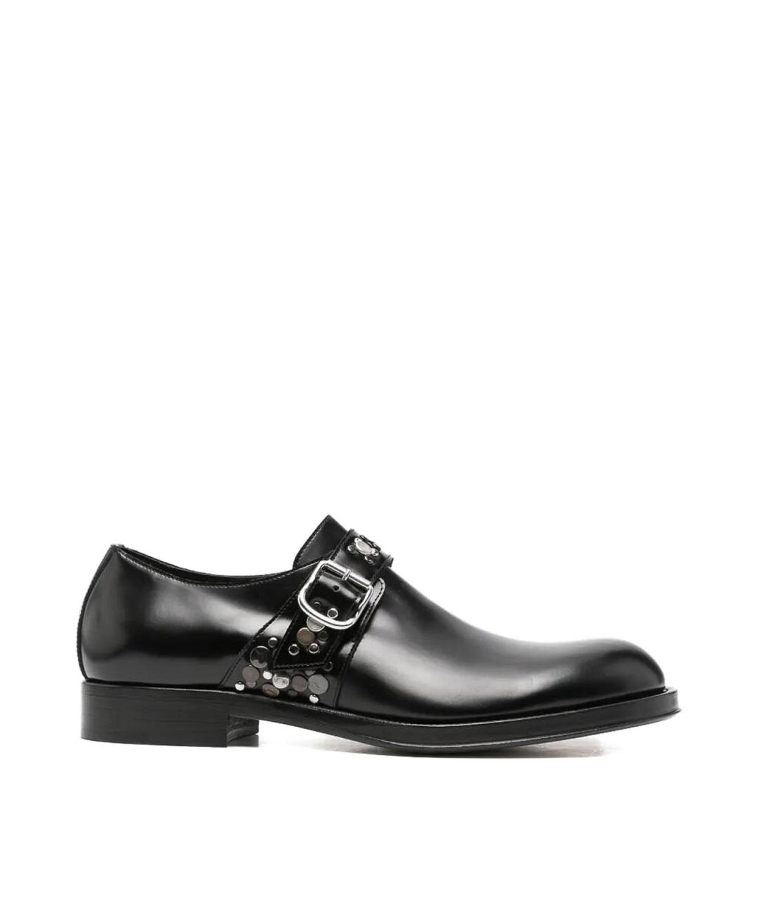 DRIES VAN NOTEN Черные кожаные туфли, фото 1