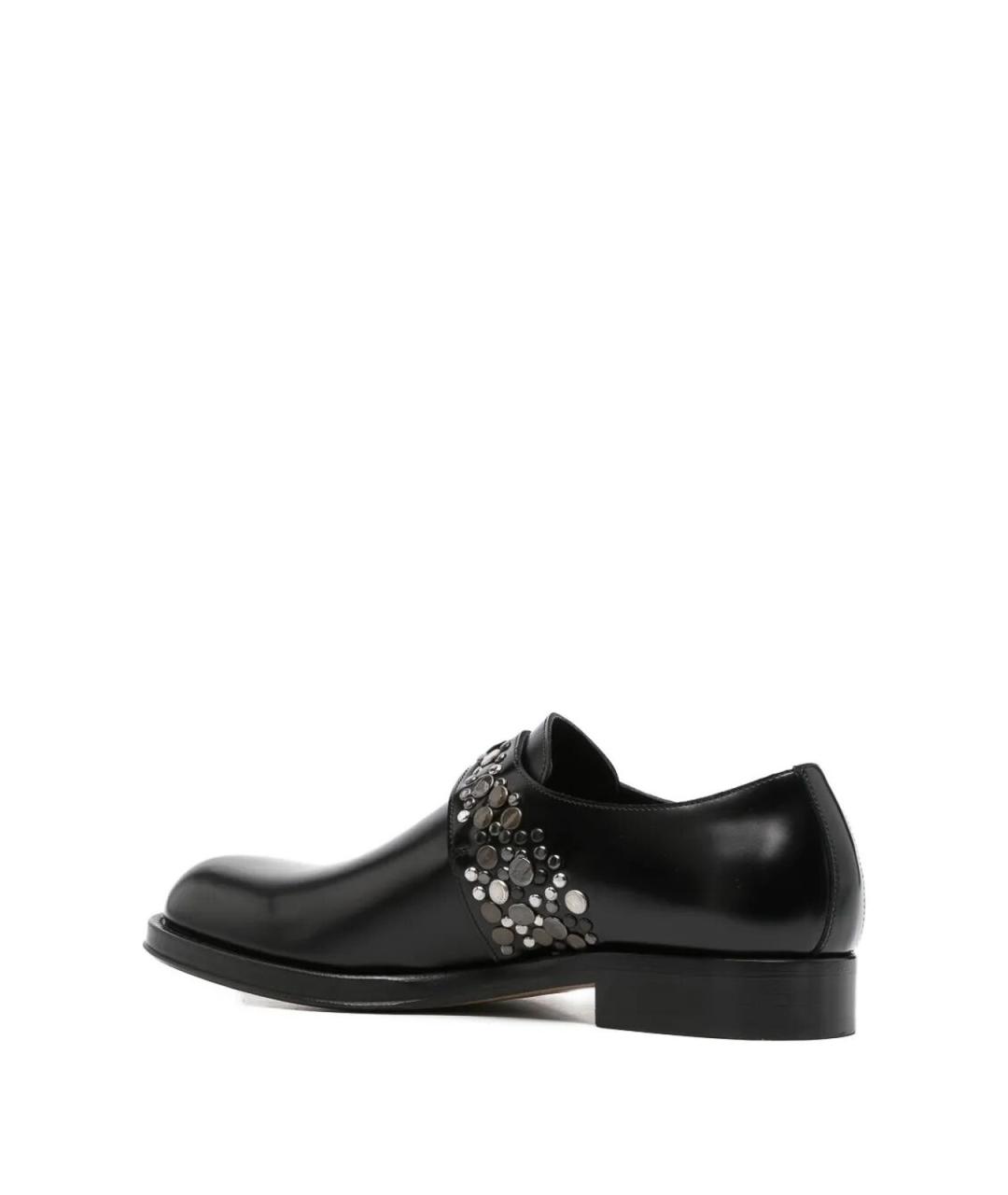 DRIES VAN NOTEN Черные кожаные туфли, фото 3