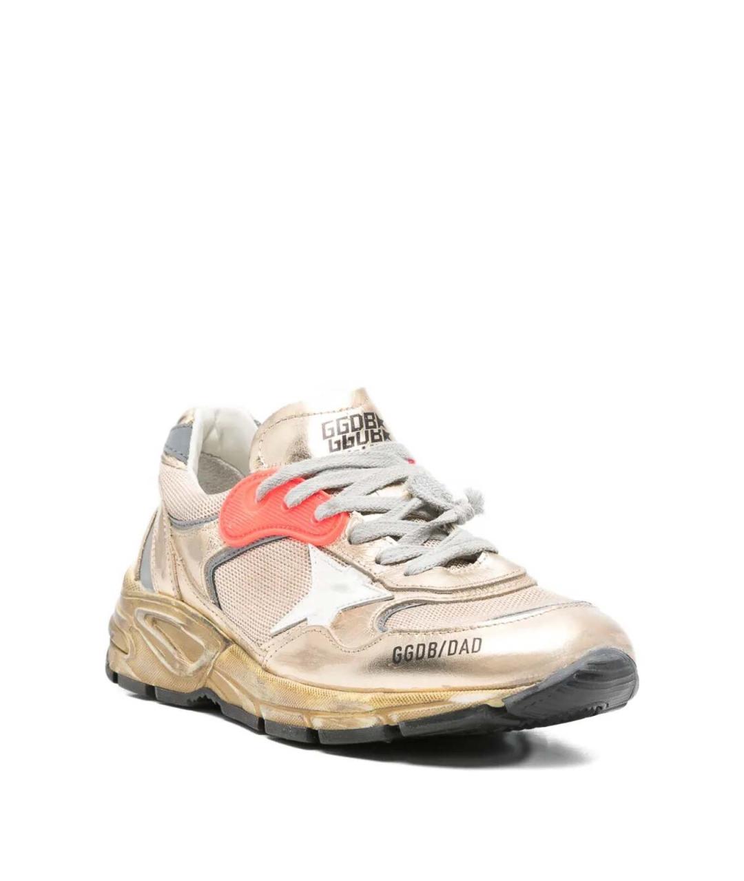 GOLDEN GOOSE Мульти кожаные кроссовки, фото 4