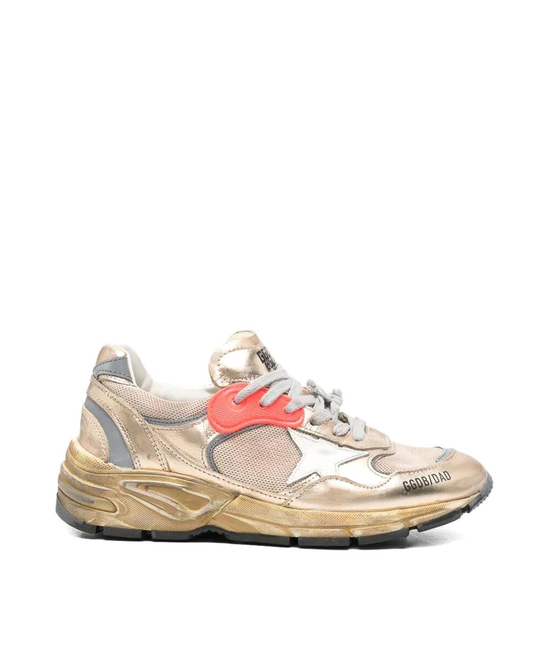 GOLDEN GOOSE Мульти кожаные кроссовки, фото 1