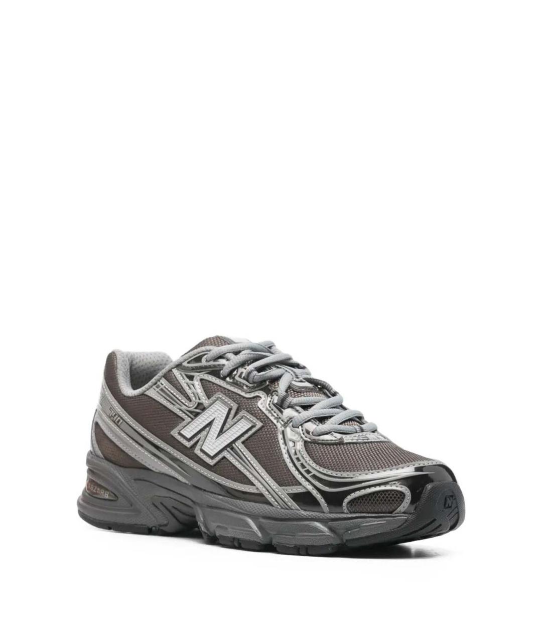 NEW BALANCE Черные низкие кроссовки / кеды, фото 4