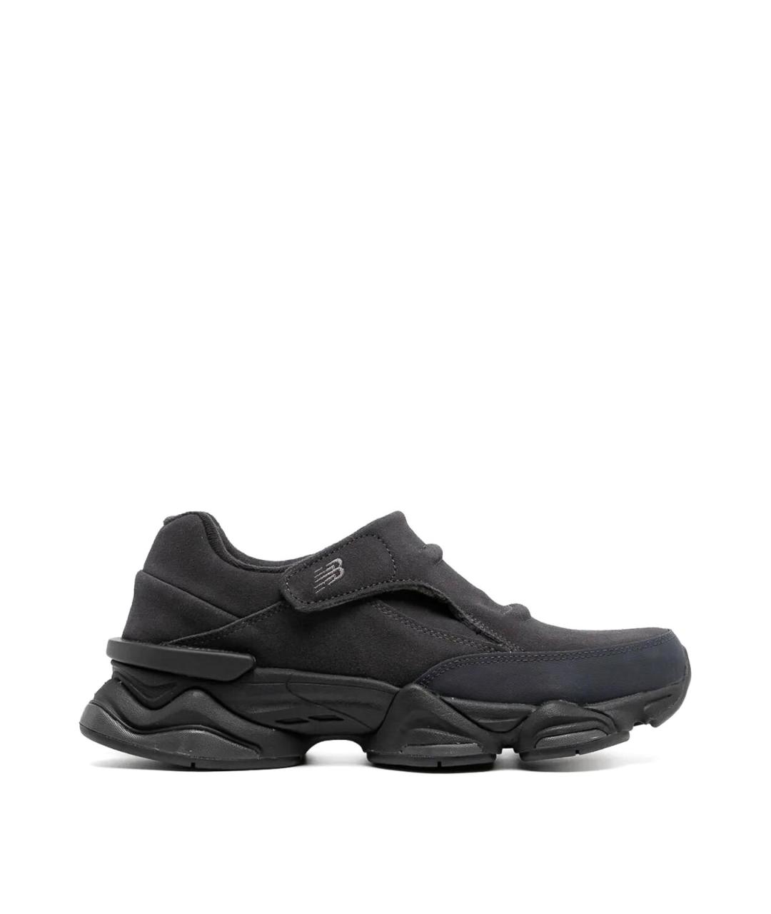 NEW BALANCE Черные замшевые кроссовки, фото 1