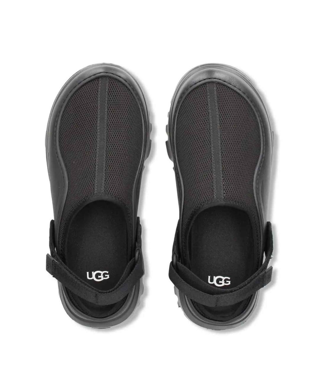 UGG Черные сандалии, фото 3