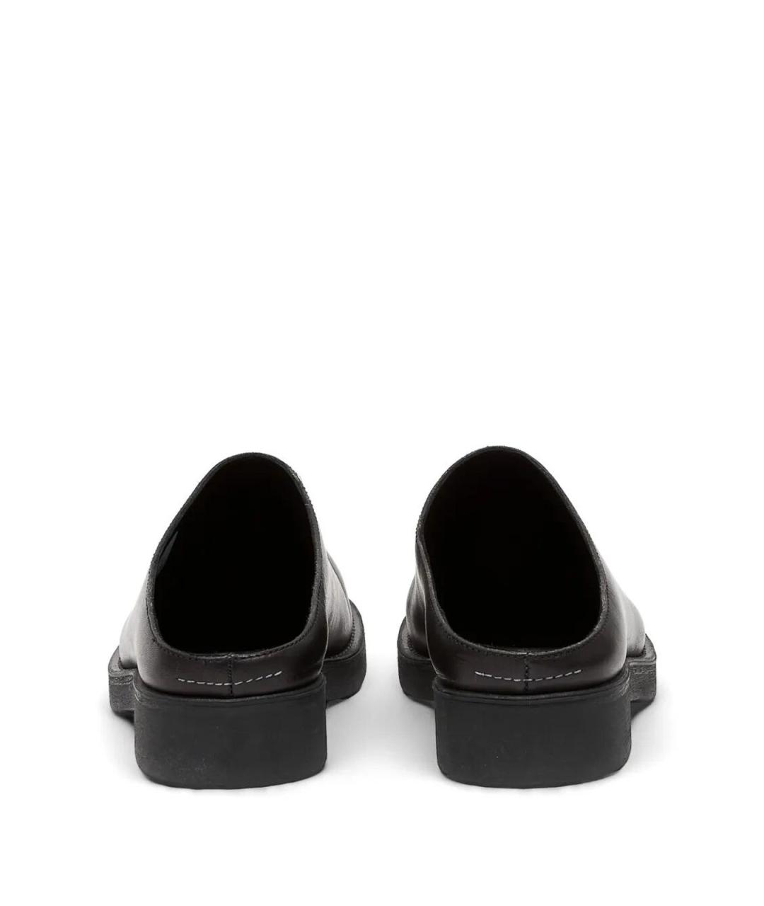 MM6 MAISON MARGIELA Коричневые кожаные лоферы, фото 2