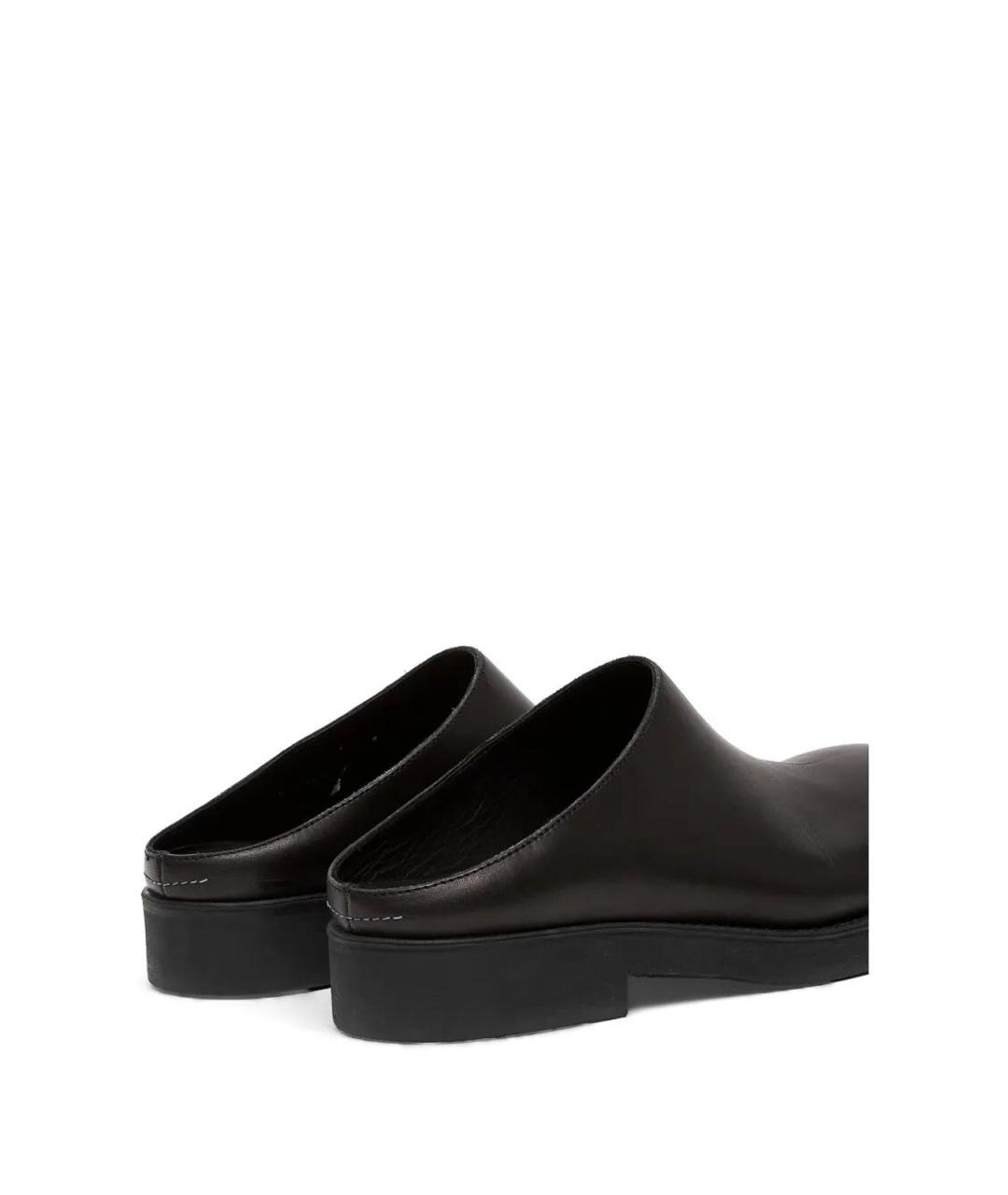 MM6 MAISON MARGIELA Коричневые кожаные лоферы, фото 5