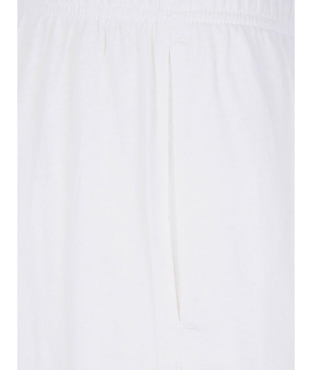 FEAR OF GOD Белые полиэстеровые прямые брюки, фото 3