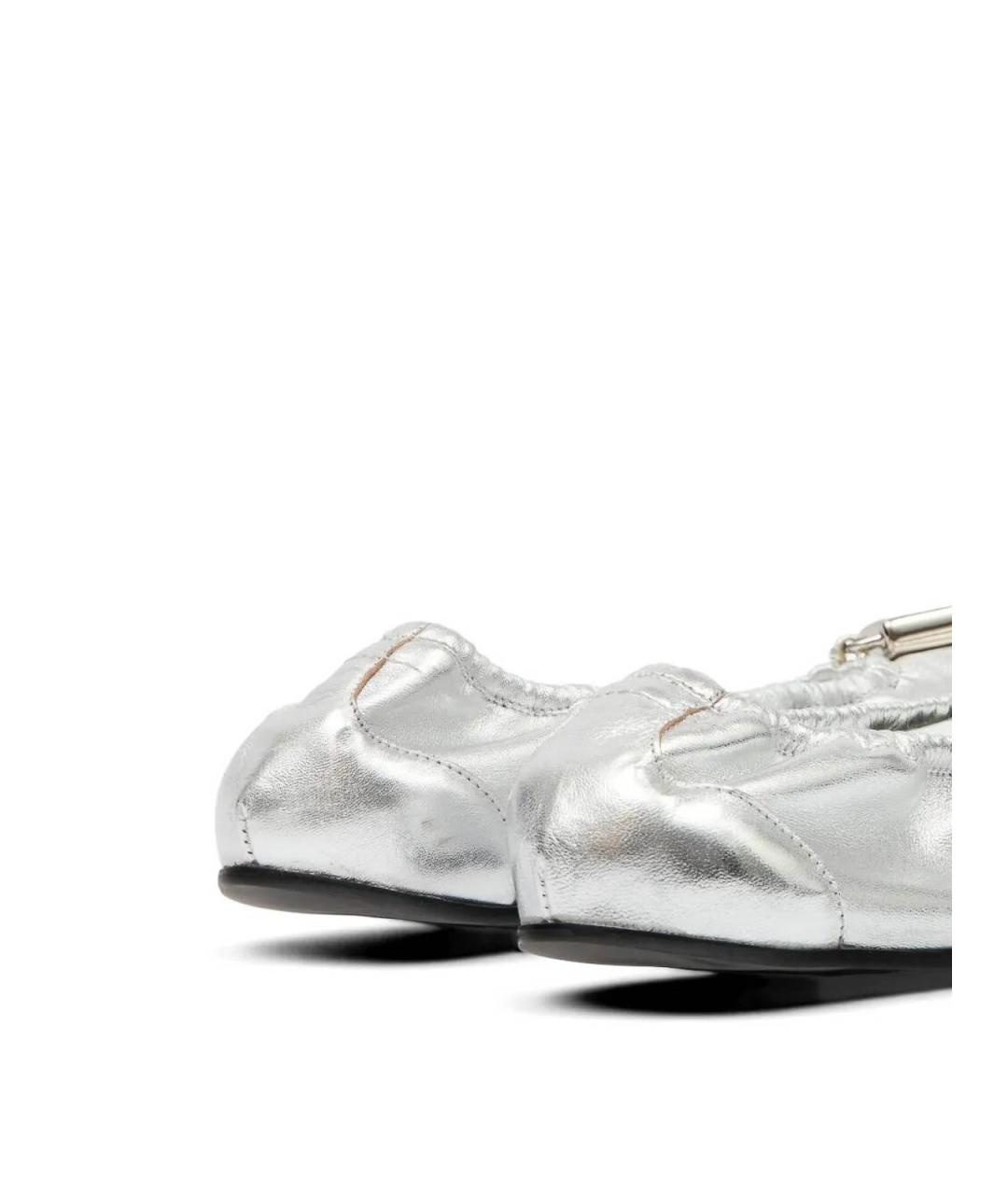 MM6 MAISON MARGIELA Кожаные балетки, фото 3