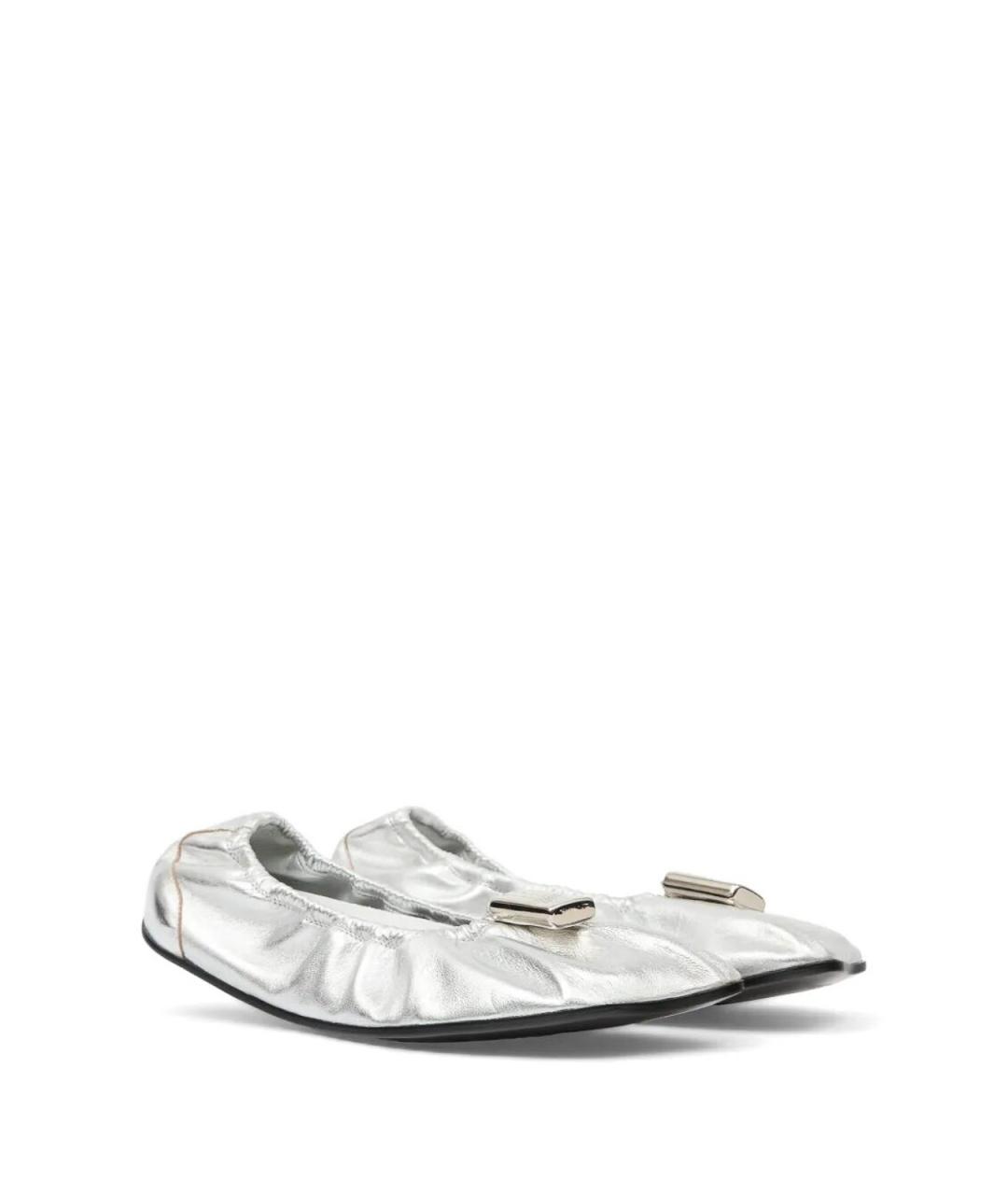 MM6 MAISON MARGIELA Кожаные балетки, фото 4