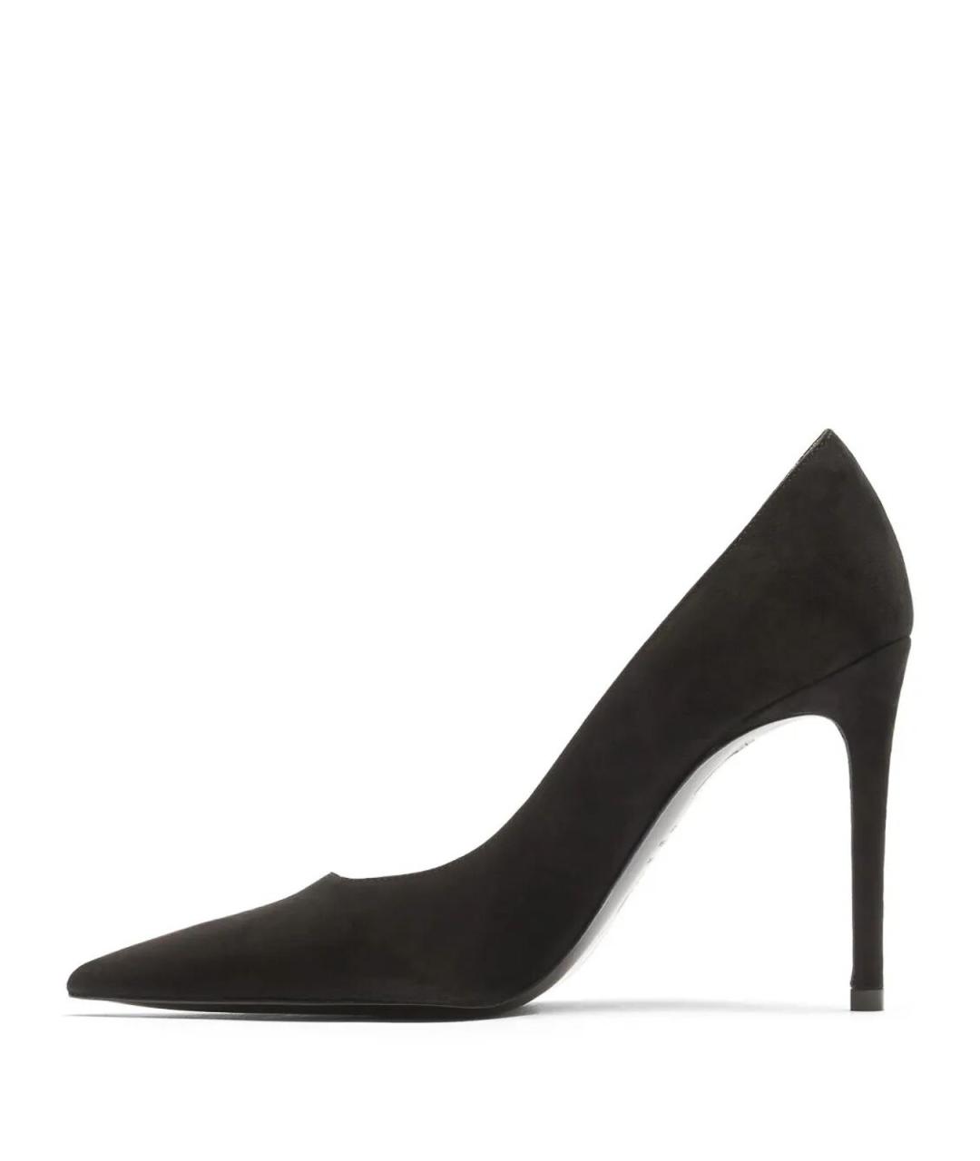 STUART WEITZMAN Черные замшевые туфли, фото 6