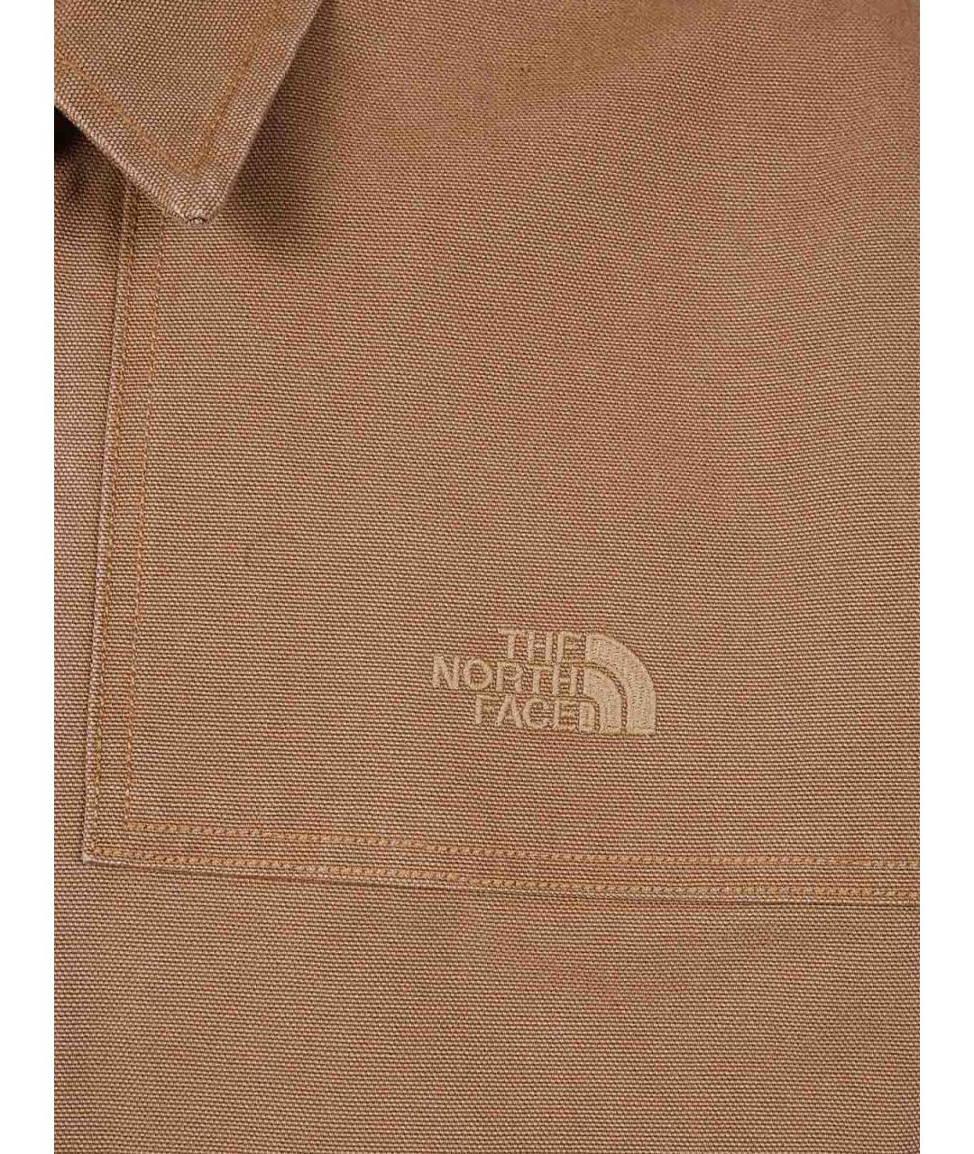 THE NORTH FACE Коричневая хлопковая куртка, фото 3
