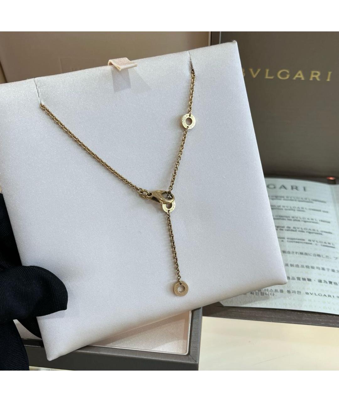 BVLGARI Золотая подвеска из розового золота, фото 3