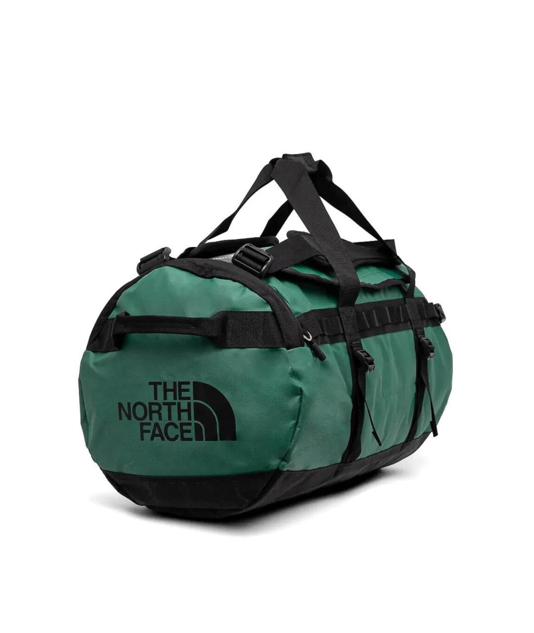 THE NORTH FACE Зеленая синтетическая дорожная/спортивная сумка, фото 7