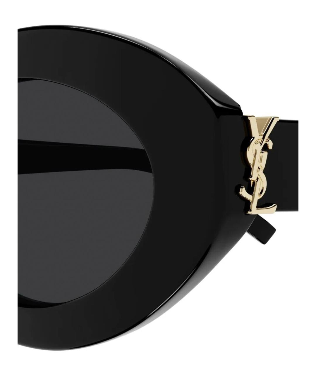 SAINT LAURENT Черные солнцезащитные очки, фото 2