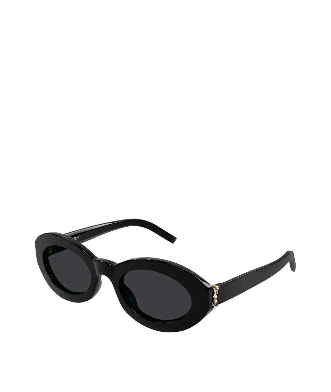 SAINT LAURENT Черные солнцезащитные очки, фото 3