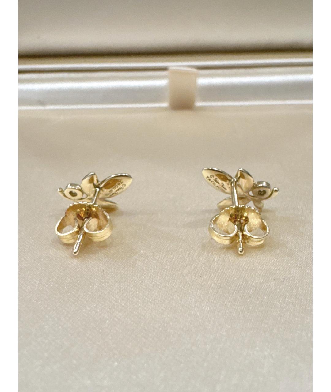 TIFFANY&CO Золотые серьги из желтого золота, фото 3