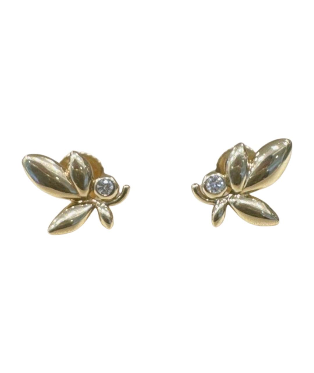 TIFFANY&CO Золотые серьги из желтого золота, фото 1