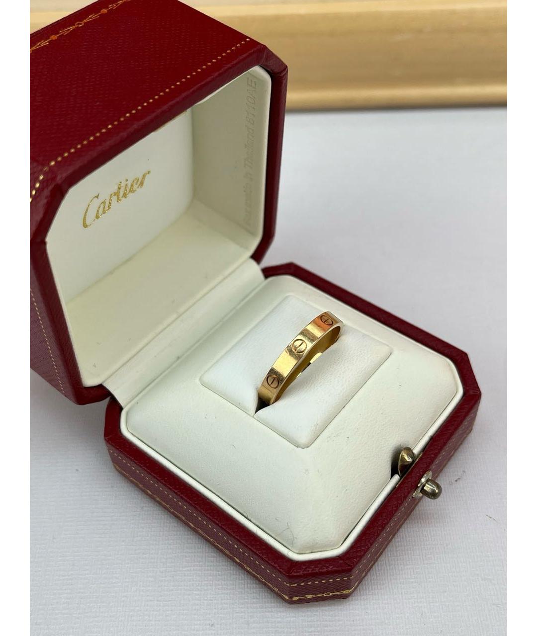 CARTIER Золотое кольцо из розового золота, фото 4