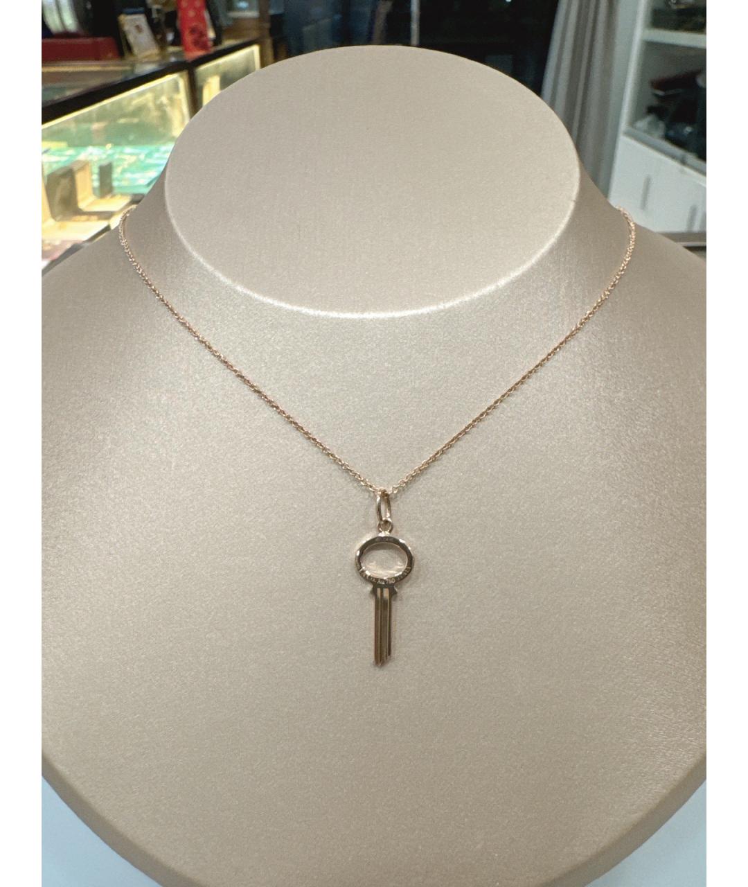 TIFFANY&CO Золотая подвеска из розового золота, фото 4