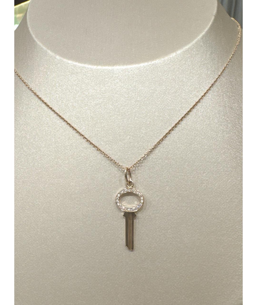 TIFFANY&CO Золотая подвеска из розового золота, фото 8