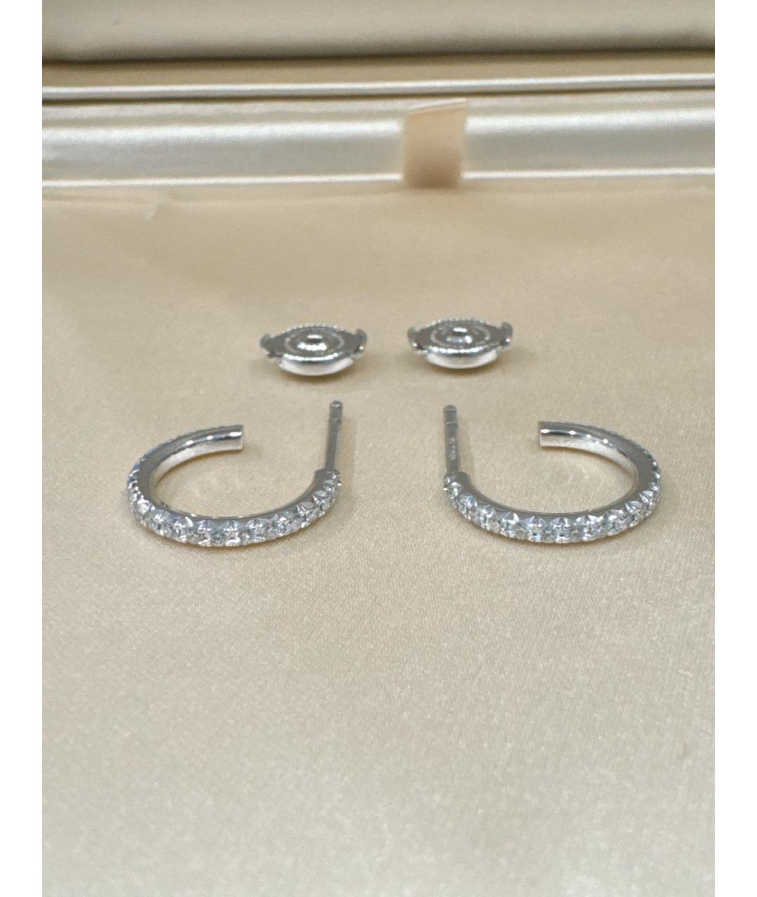 TIFFANY&CO Серебряные серьги из белого золота, фото 6
