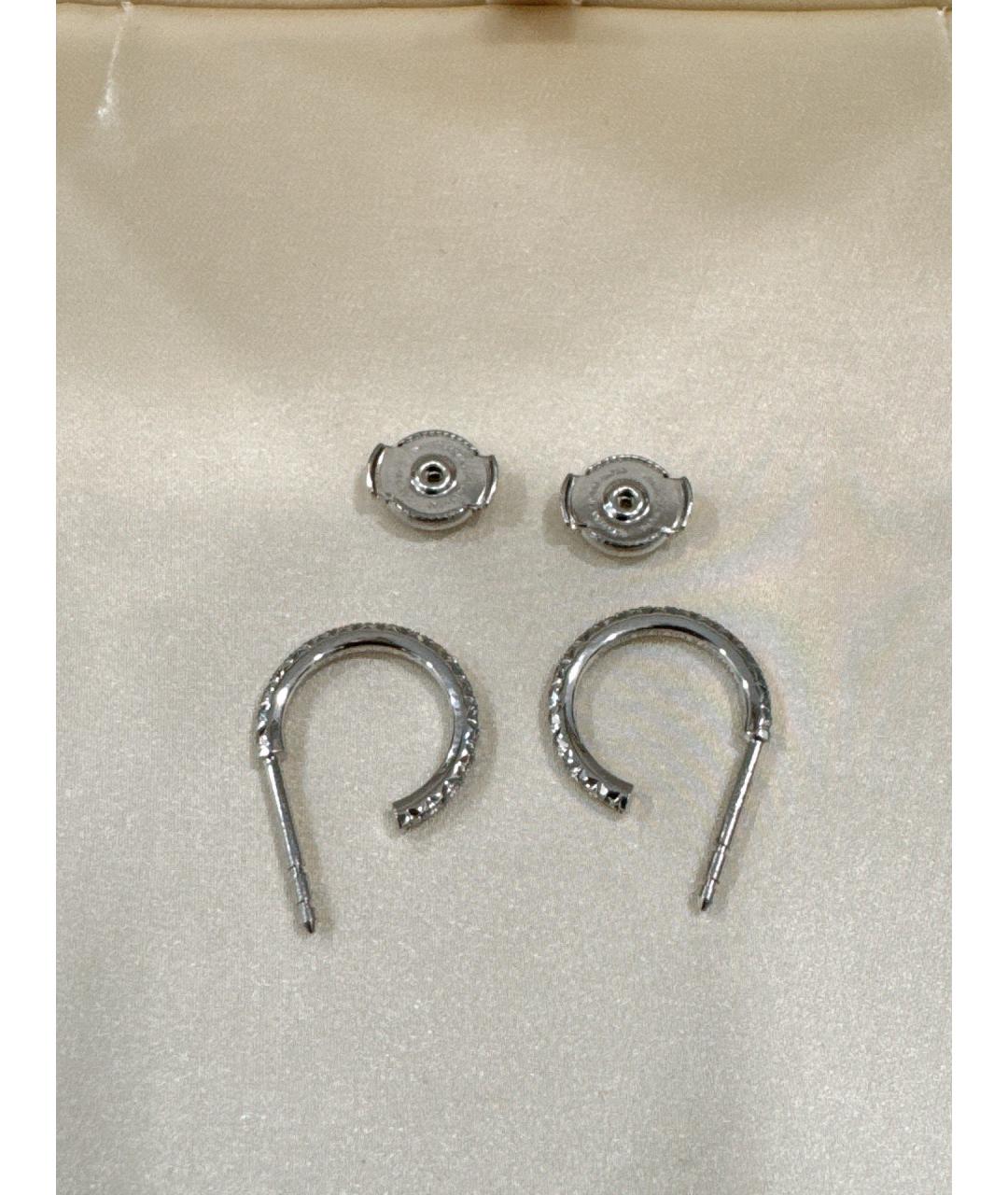 TIFFANY&CO Серебряные серьги из белого золота, фото 4