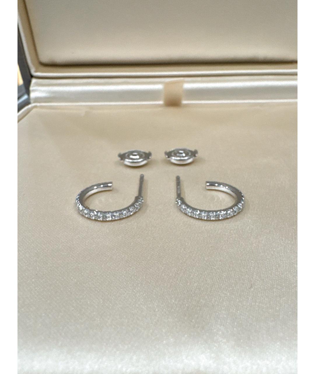 TIFFANY&CO Серебряные серьги из белого золота, фото 2