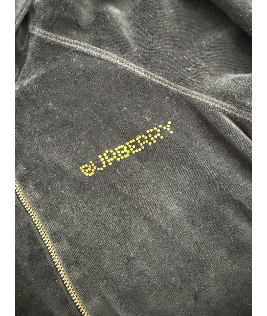 BURBERRY Черная хлопковая рубашка/блузка, фото 4