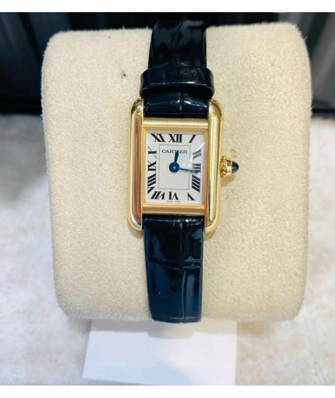 CARTIER Золотые часы из желтого золота, фото 3