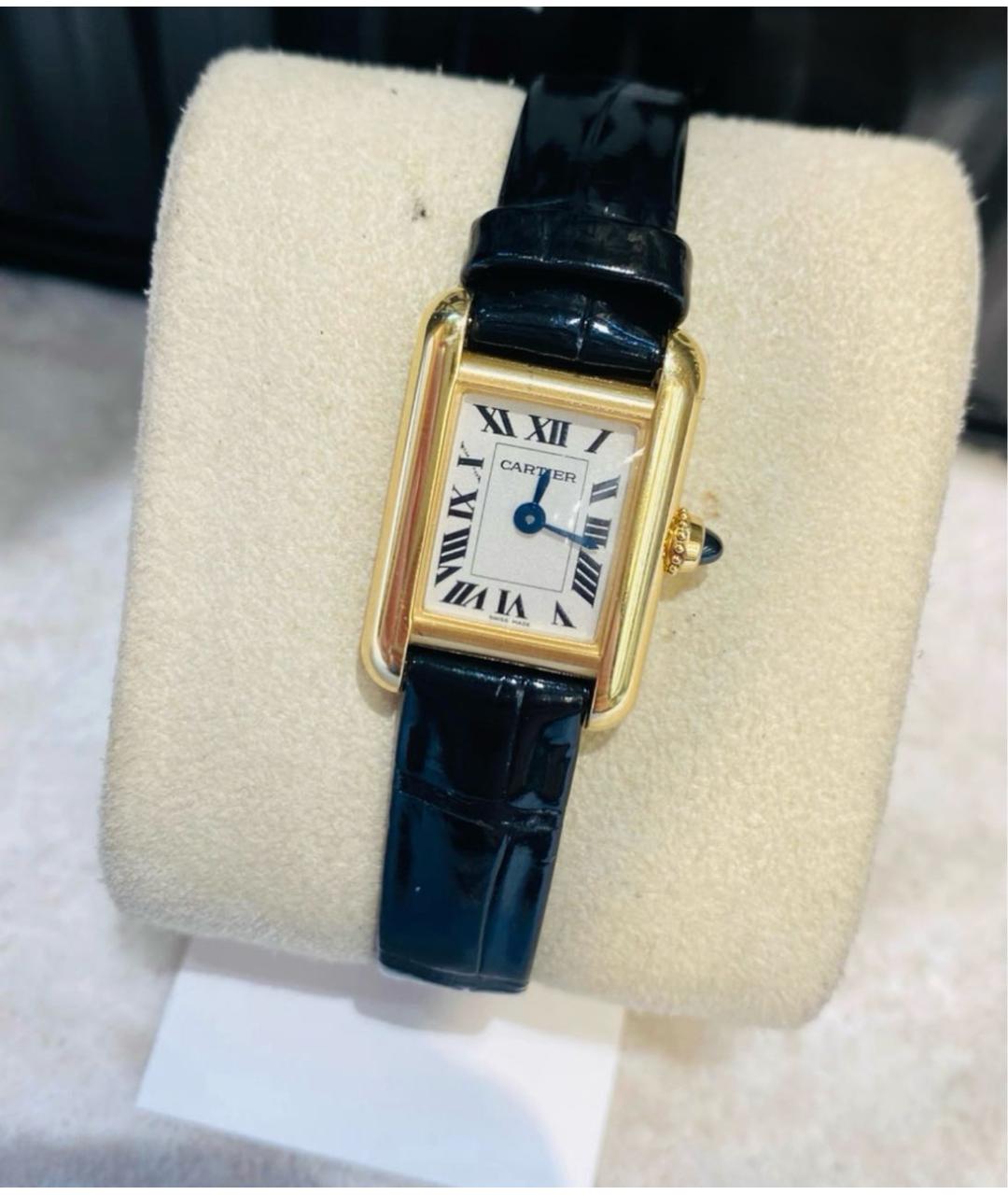 CARTIER Золотые часы из желтого золота, фото 5