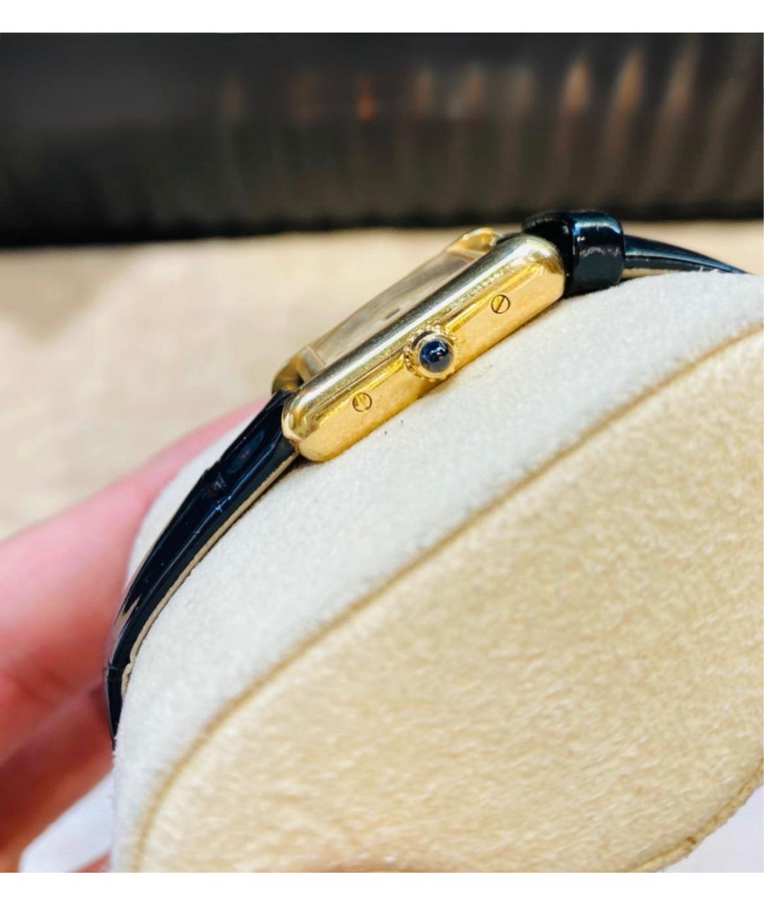 CARTIER Золотые часы из желтого золота, фото 6