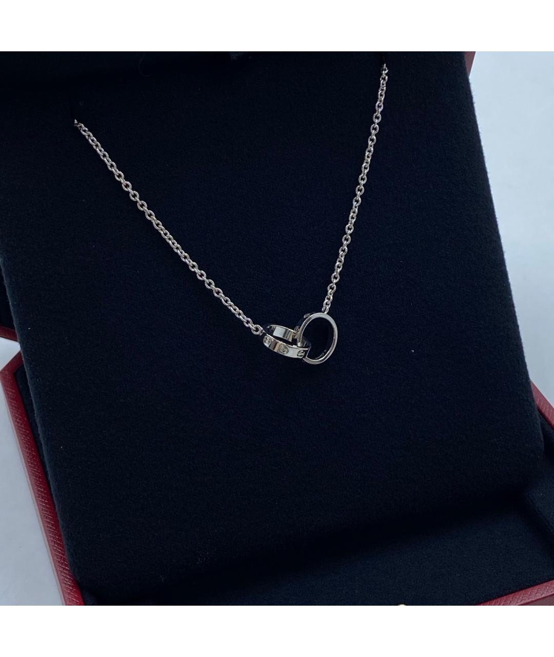 CARTIER Серебряная подвеска из белого золота, фото 5