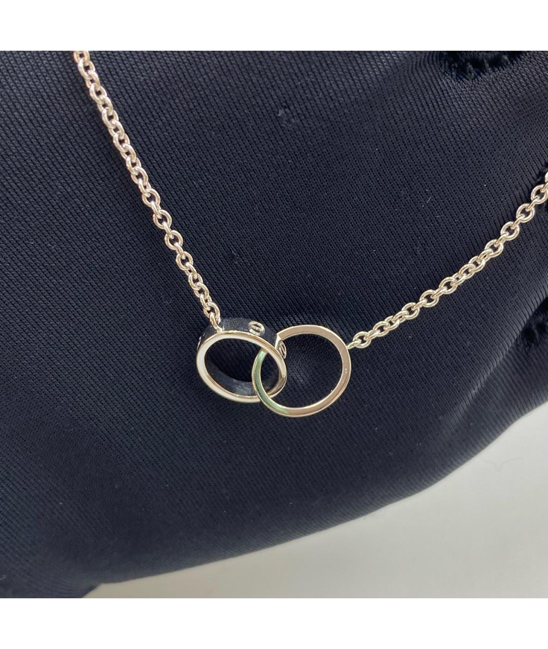 CARTIER Серебряная подвеска из белого золота, фото 4