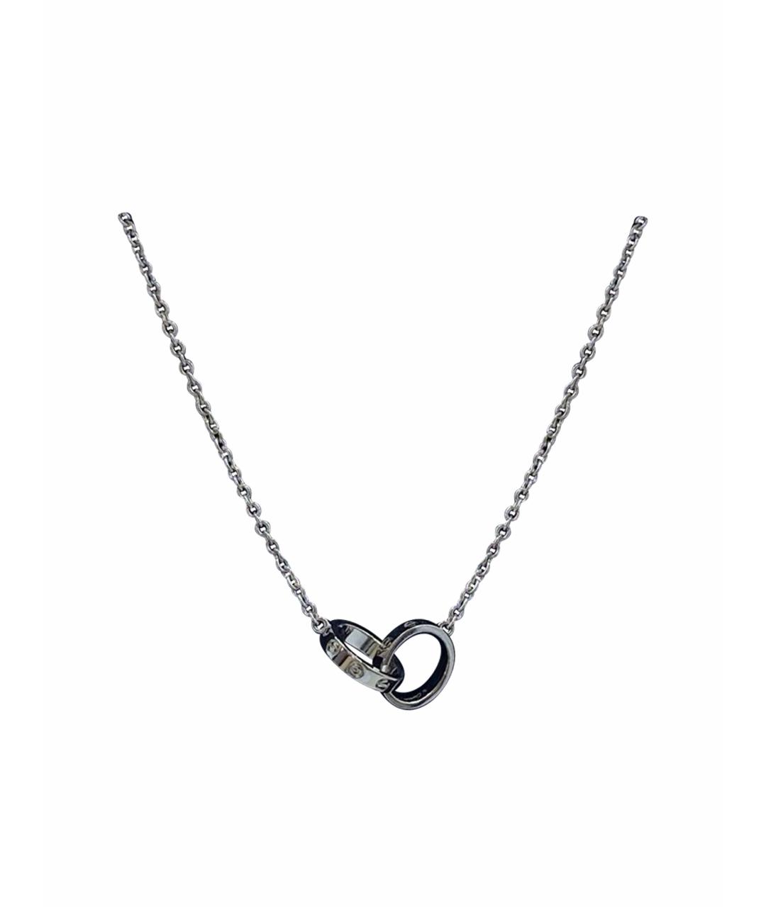 CARTIER Серебряная подвеска из белого золота, фото 1